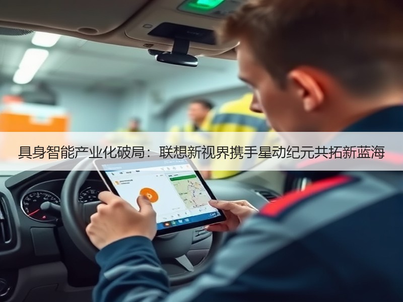 具身智能产业化破局：联想新视界携手星动纪