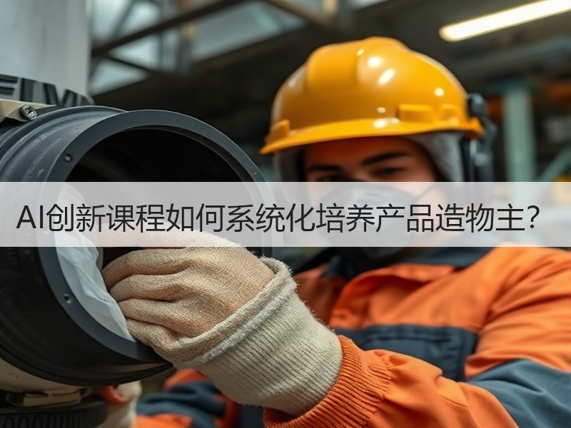 AI创新课程如何系统化培养产品造物主？