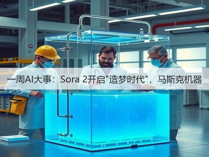 一周AI大事：Sora 2开启