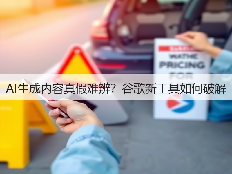AI生成内容真假难辨？谷歌新工具如何破解