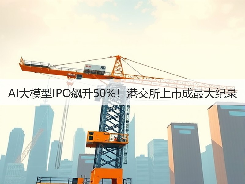 AI大模型IPO飙升50%！港交所上市成