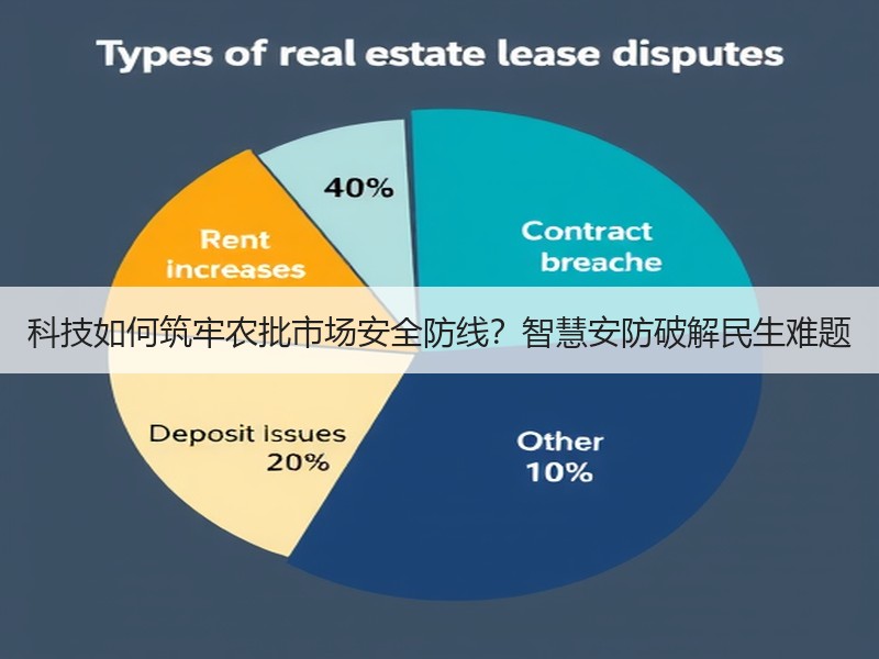 科技如何筑牢农批市场安全防线？智慧安防破
