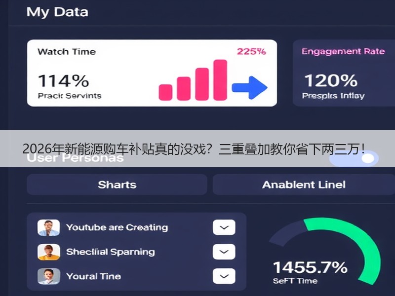 2026年新能源购车补贴真的没戏？三重叠