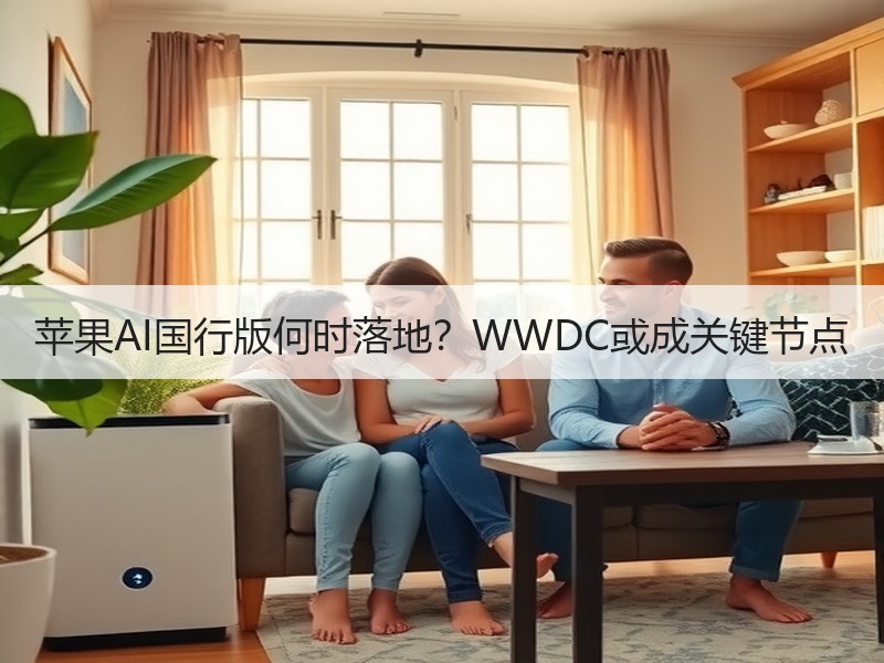 苹果AI国行版何时落地？WWDC或成关键