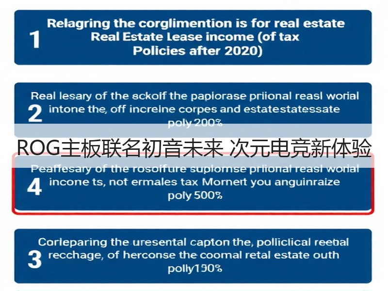 ROG主板联名初音未来 次元电竞新体验