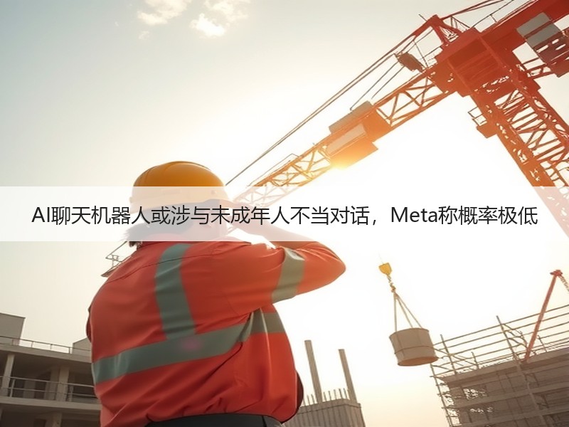 AI聊天机器人或涉与未成年人不当对话，M