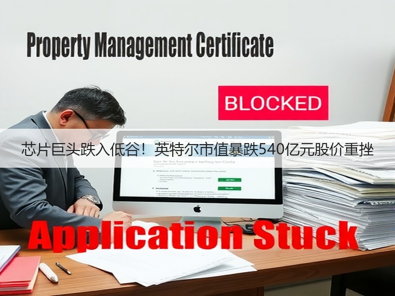 芯片巨头跌入低谷！英特尔市值暴跌540亿