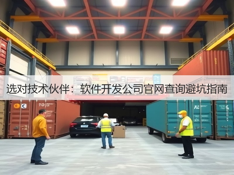 选对技术伙伴：软件开发公司官网查询避坑指