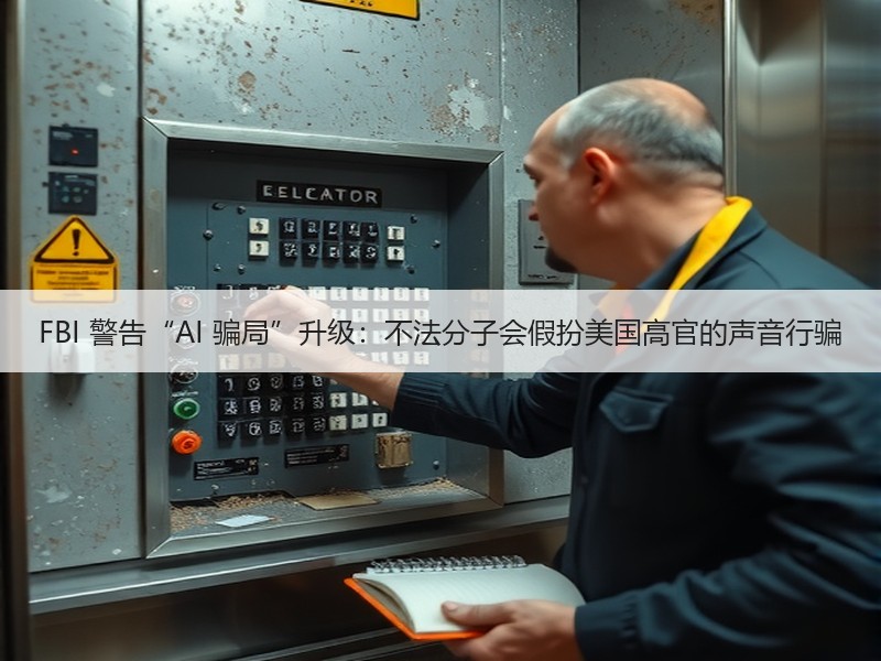 FBI 警告“AI 骗局”升级：不法分子