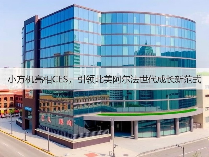 小方机亮相CES，引领北美阿尔法世代成长
